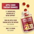 thumbnail image 2 of MAV Nutrition Organic Apple Cider Vinegar Gummies with Vitamin B6, B12 and Folate,Vegan, Non-GMO, Gluten-Free, 500mg, 60 Ct, 2 of 8