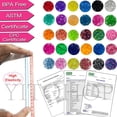 thumbnail image 3 of Kit de gomas elásticas YITOHOP 12080+, bandas de telar para hacer pulseras, 3 of 6