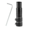 thumbnail image 4 of Bike Fork Shaft Extender Adjustable Bike Stem Riser 1 1/8" 28.6mm Bike Handlebar black 13cmx3.5cm, 4 of 8