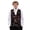 Christmas Candy Cane, variant on Uorisanigo Dried Leaf Mens Vests Waistcoat with Pockets Vest for Men Casual Sleeveless Slim Fit Waistcoat Suit Vest Fashion Fit for Casual Dress Size S