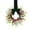 Green Bow, variant on Christmas Mini Cabinet Wreath, 10" Norfolk Pine Wreath with Bow Red Berry for Chair, Artificial Small Kitchen Wreath for Window Front Door Farmhouse Wall Pillars Xmas Decor 1Pc,Red Bow