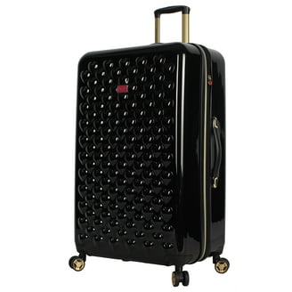 Betsey Johnson 26 Inch Expandable Hardside Spinner Luggage, Heart