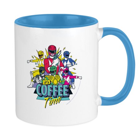 

CafePress - Power Rangers It s Coffee Time - Ceramic Coffee Tea Novelty Mug Cup 11 oz
