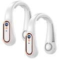 thumbnail image 1 of Ventiladores Portatil AirBreezeWhite 2Pzas Blanco 5W 5 Velocidades Plástico ABS Ventilador de Cuello., 1 of 1