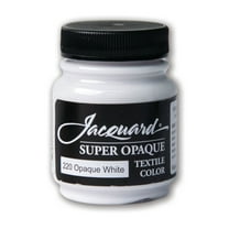 Jacquard Textile Color - Fabric Paint - (2.25 oz) - Super Opaque White