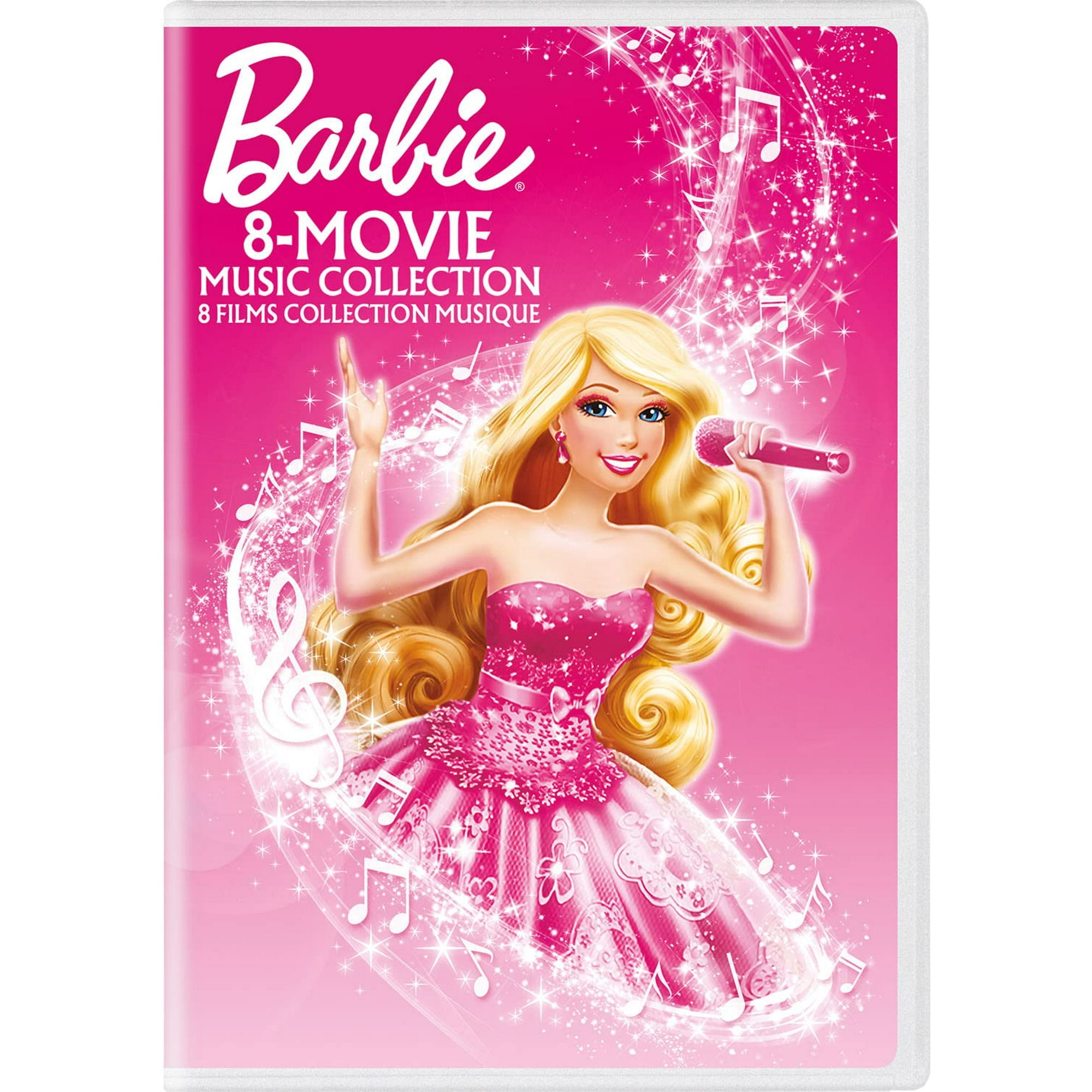 Mattel Barbie 8 Movie Music Collection dvd
