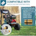 thumbnail image 2 of LEEYNEER Trousse d'Oembout d'Eau de Remplacement pour Simpson Cleaning 7110264 Compatible avec Raccord d'Oembout de Pompe de Laveuse à Pression à Came Axiale, 2 of 6