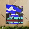 thumbnail image 6 of Grazing Horses' Joy - Canvas, 6 of 10