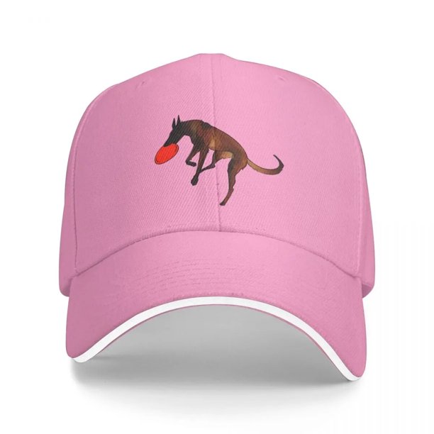 Gorra de béisbol de caoba para hombre y mujer, sombrero de béisbol con diseño de perro de disco malois belga, de tamaño grande, de navidad, de playa, novedad de 2023
