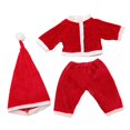 thumbnail image 2 of 3 Unids Muñeca Ropa Conjunto Tops Pantalones Sombrero para 50cm Renace a Las de Bebé Baoblaze juego de ropa de muñeca de Navidad, 2 of 8