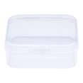 thumbnail image 1 of Conteneurs de Rangement en Plastique Transparent 5.4x5.3x2cm Taille Intérieure : 5.1x5.05x1.5cm, 1 of 3