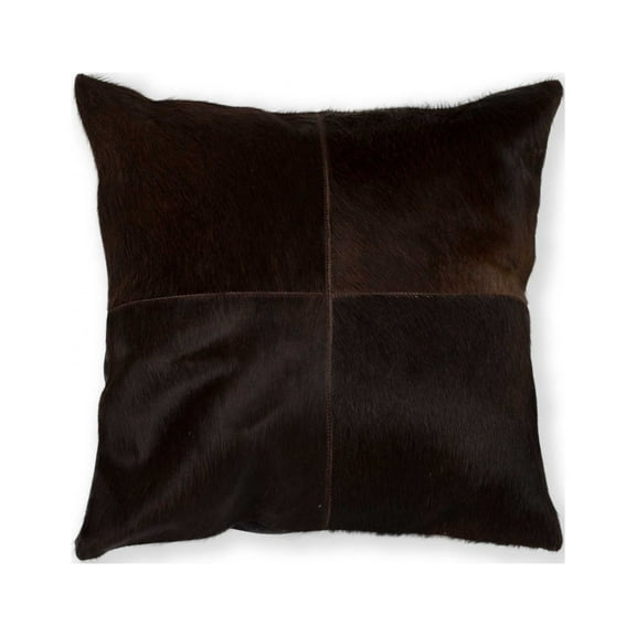 18" x 18" x 5" Chocolate Quattro  Pillow