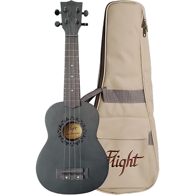 Ukulele Flight Modelo Nus310 Blackbird Soprano Con Funda FLIGHT Nus310 Blackbird