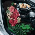 thumbnail image 2 of Uorisanigo Car Seat Cover Front Seats Only Auto Accessories Protectors Decor Hibiscus Polynesian Tattoo Towel Car Seat Cover Protector Easy to Install Suitable for Cars, SUV and Trucks, 2 of 7