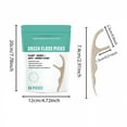 thumbnail image 2 of RAGUPEL 2026 New Plaque Removal Tooth Flossers Deep Clean Between Teeth Gentle on Gums Biodegradable Picks for Adults and Kids Vegan Compostable Oral Care Flossers for Adults 50Pcs, 2 of 7