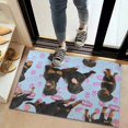 thumbnail image 2 of Rottweiler Dogs Door Rugs,Washable Non Slip Door Mats Indoor,Decorative Door Mats,Entry Mat Indoor for Entrance,Bedroom,Kitchen,Bathroom,20"x32", 2 of 6