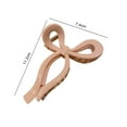 thumbnail image 4 of dianhelloya Butterfly Hair Clips Korean Style Candy Color Hair Claw Elegant Bowknot Shape Shark Hair Clip Styling Tool, 4 of 4