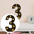 thumbnail image 1 of ⚡ Big Sale ! Marquee Numbers Light Up Numbers 09 Black Light Up Letters Marquee Letters For Wall Decor Sweet Party Decorations Birthday Party Decorations Gender Reveal Decorations, 1 of 6