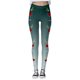 thumbnail image 4 of Gibobby Leggings estampados para mujer Leggings deportivos estampados navideños de moda informal para mujer Leggings de yoga informales(Verde,CH), 4 of 5
