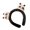 Black, variant on Creative Panda Hair Plush Theme Hair Accessory Korean Styles Headband Hair Decoration for Comfort and Styles