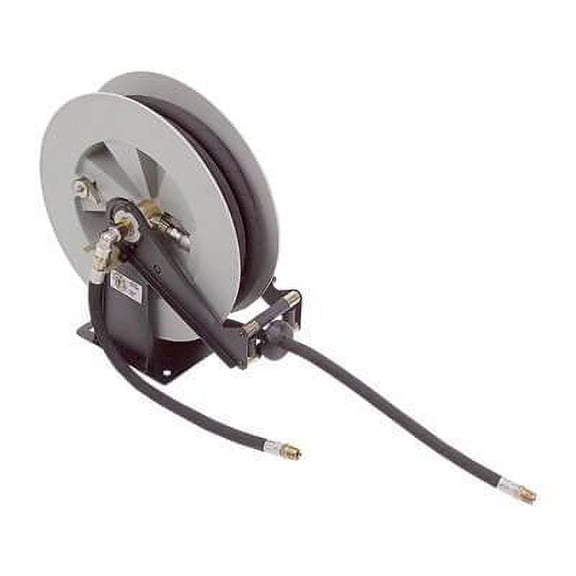 Liquidynamics Professional-Use Oil Hose Reel and Hose - 1/2in. x 25ft., Model# 43002-25L