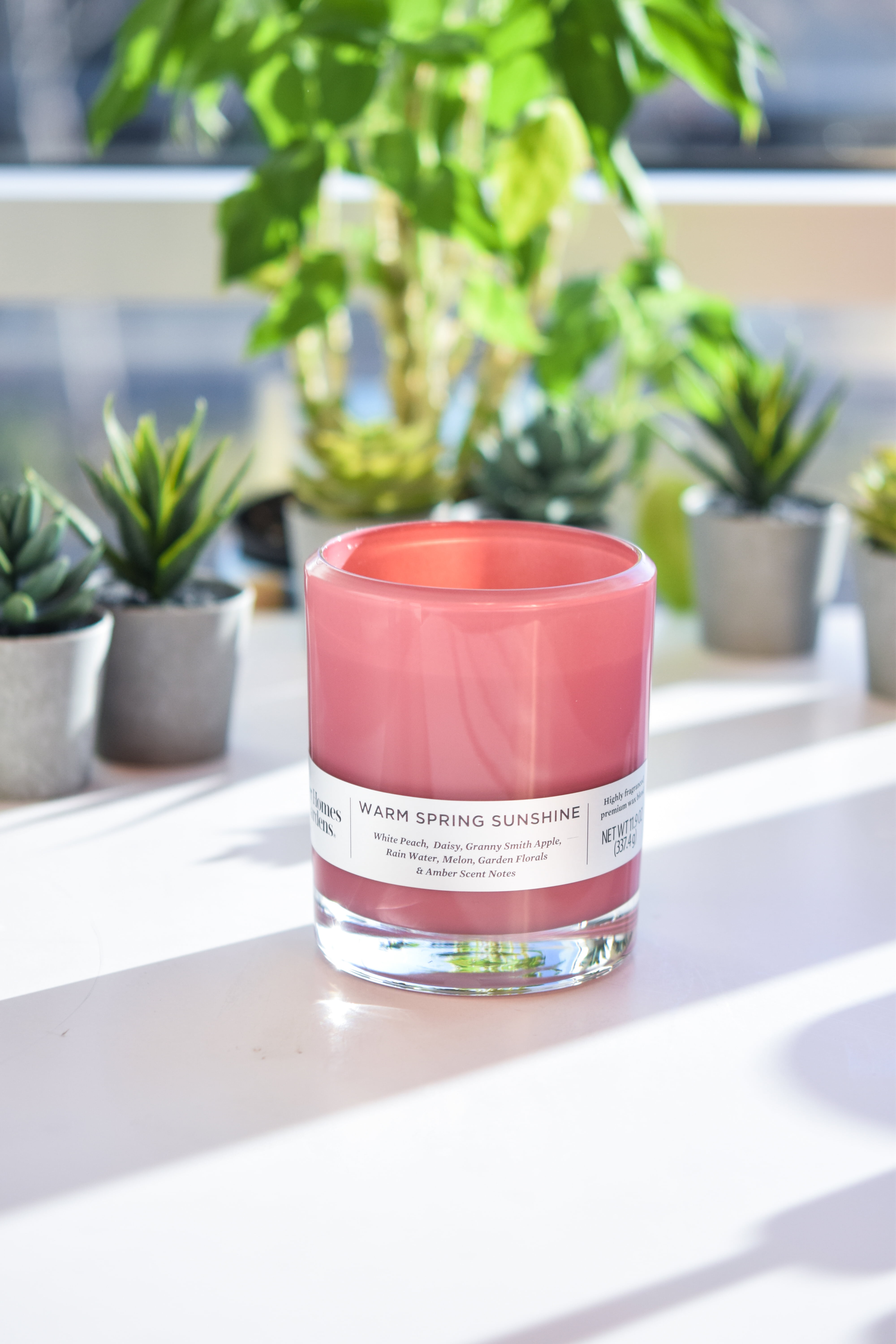 Better Homes & Gardens Warm Spring Sunshine 12oz Scented 2-wick Candle