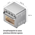thumbnail image 4 of Chefman Toaster Oven Air Fryer Combo w/ 19 Quart Capacity, 7-in-1 Functionality - Stainless Steel, New, 4 of 8