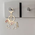 thumbnail image 2 of Miangastore Rhinestone Horse Pendant Keyring Keychain Key Chain Gift (Coffee), 2 of 8