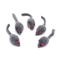 thumbnail image 1 of Ratón de simulación de hierba gatera para mascotas, juguete interactivo de felpa de 5 piezas, suministros de regalo para gatitos, Color aleatorio, 1 of 3