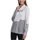 thumbnail image 1 of Calvin Klein Womens Patchwork Pullover Sweater ltpasgry XL, 1 of 1