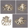 thumbnail image 3 of DEEPCRAFF Desktop Octopus Decor Golden Brass 1Pcs 2.2x1.9x1.9in, 3 of 8