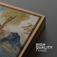 thumbnail image 6 of Framed Canvas Wall Art Set of 2 Abstract Country Landscape Prints for Living Room Decoration - 16"x24"x2 NATURAL, 6 of 8