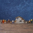 thumbnail image 6 of Shoreew Nativity Scene Set Stable Resin Christmas Manger Figurines for Home Decor Holiday Tabletop Display Gifts, 6 of 7