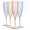 Colorful, variant on 36PCS Clear Champagne Flutes Plastic - 6 OZ Clear Disposable Champagne Flutes Party Supplies for Wedding/Birthday/Parties