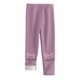 thumbnail image 1 of Leggings Para Niños Medias Para Bebés Otoño Invierno Pantalones Para Niñas Pantalones Elásticos Impreso Cepillado Cálido Leggings Casuales Púrpura Odeerbi LM103-10901, 1 of 3