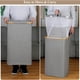 thumbnail image 2 of Cesto de la Ropa Portátil Grande de 105L con Tapa Cesto de la Ropa Plegable con Tapa Ahorra Espacio en Taquillas, Dormitorios y Lavanderías, Adecuado Para Viajar, uso Doméstico, 2 of 9