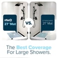 thumbnail image 5 of SlipX Solutions 27 x 27 Extra Large Square Shower Mat in Gray, 5 of 8