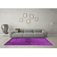 thumbnail image 3 of Ahgly Company Indoor Rectangle Abstract Pink Modern Area Rugs, 8' x 10', 3 of 4