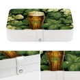 thumbnail image 4 of Saint Patrick's Day Portable PU Leather Jewelry Organizer with Necklace Holder, Jewelry Stand, and Earring Holder - Removable Compartment Included, 4 of 6