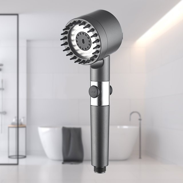 Cabezal de ducha de lluvia cabezal de ducha presurizado de alta presión para baño de hogar/hotel Hugtrwg Para estrenar