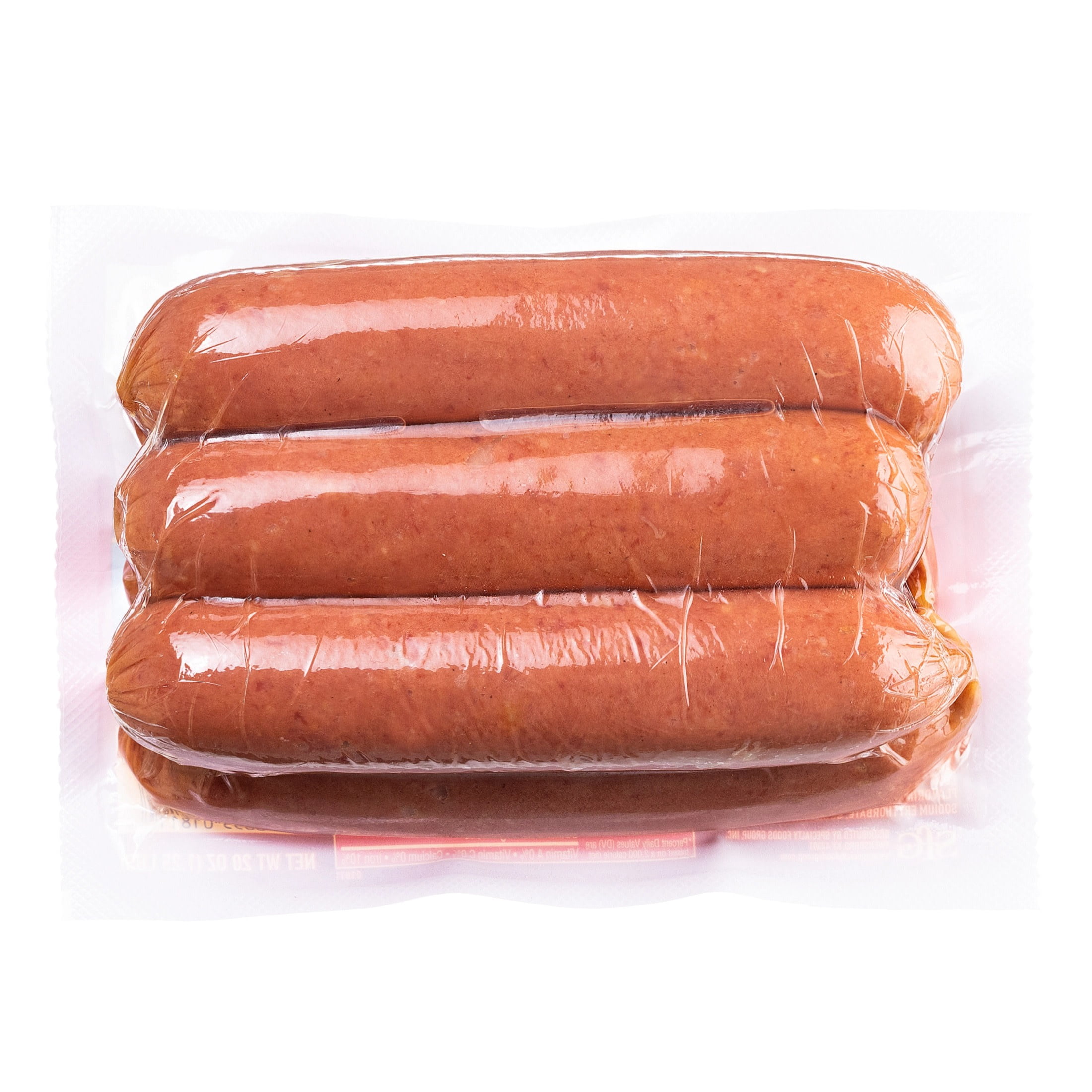 Scott Pete Beef Polish Sausage, Fully Cooked, 20 oz, 6 Count