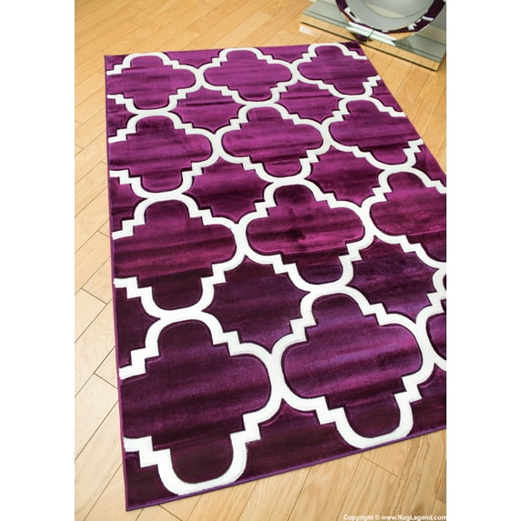 Rug Legend Modern High Quality Hand Carved Area Rug 4518