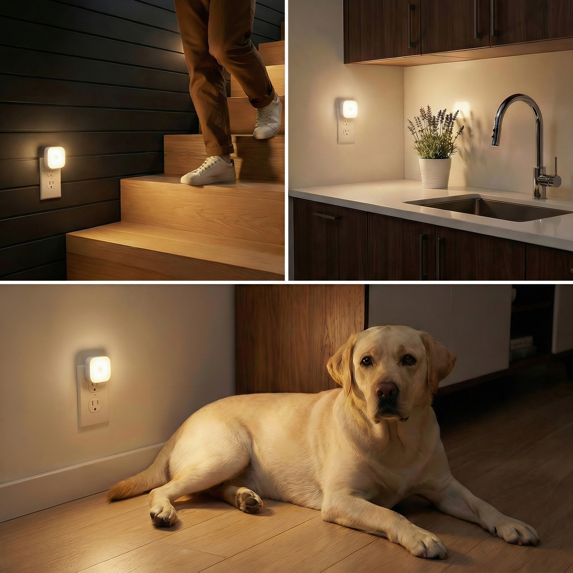 DAYBETTER LED Night Light, 4-Pack, Warm White photo 4