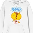 thumbnail image 2 of Summer Wars Kari Kenj Long Sleeve White Adult Hooded Sweatshirt-Medium, 2 of 7