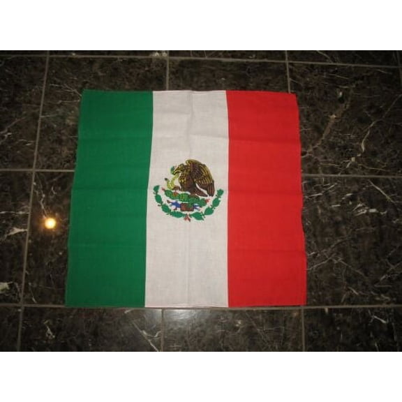 Wholesale Lot 6 22"x22" Mexico Mexican Bandana