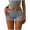 *Gray, variant on Women’s Low Rise Elastic Waist Shorts,Casual Short Shorts for Summer White,Women's Plus XXL