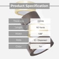 thumbnail image 4 of SSBM 2.3 Mil - Carton Sealing Packing Acrylic Tape with Dispenser for Smooth unwind, Secure Seal, Tan/Brown, 1.88" x 110 Yard (330 ft), 3" Core, 12 Rolls, 4 of 5