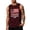 Wine, variant on Men's America 250 Years Tank Top with Patriotic Flag Graphic and Sleeveless Design Featuring Vintage Distressed Print for Independence Day 2026 Army Green L