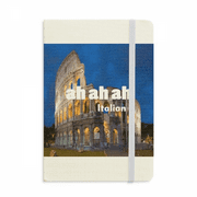 Italian Gladiator Field Scenery Mood Notebook Official Fabric Hard Cover Classic Journal Diary