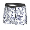 thumbnail image 5 of Goofa World Travel2 Printed Men's Boxer Briefs Underwear, Moisture-Wicking Underwear, Trunk,Soft and Breathable Cotton Underwear-X-Large, 5 of 9